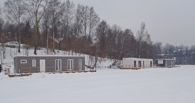 Houseboat Russia