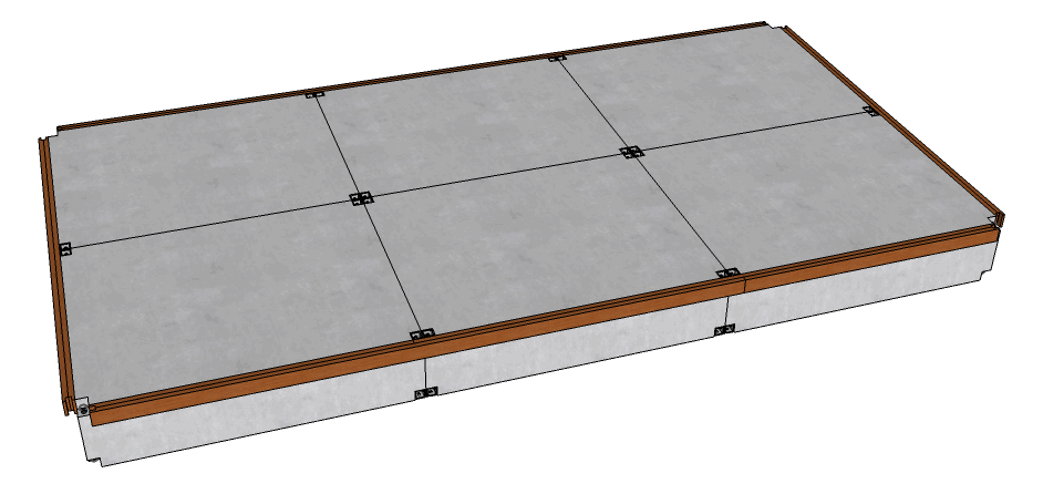 легкие бетонные понтоны