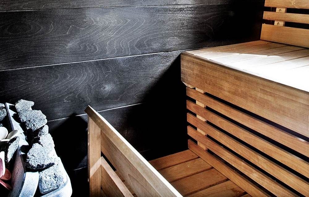 Plywood Sauna